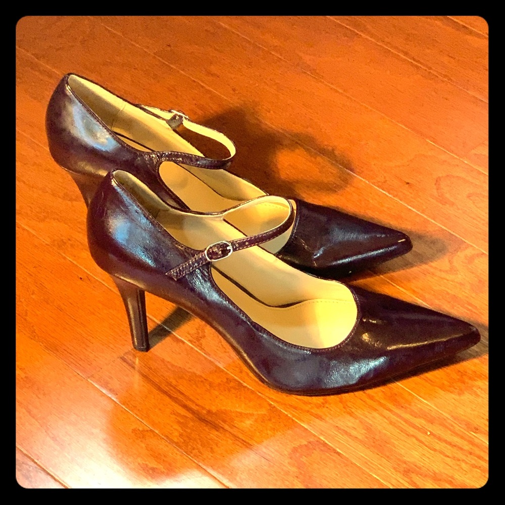 Purple Mary Jane Heel